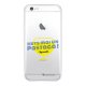 Coque iPhone 6/6S silicone transparente Pastaga ultra resistant Protection housse Motif Ecriture Tendance La Coque Francaise