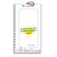 Coque iPhone 6/6S silicone transparente Pastaga ultra resistant Protection housse Motif Ecriture Tendance La Coque Francaise