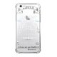 Coque iPhone 6/6S anti-choc souple angles renforcés transparente Quartiers Marseille blanc La Coque Francaise