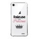 Coque iPhone 7/8/ iPhone SE 2020 anti-choc souple angles renforcés transparente Raleuse mais princesse Evetane