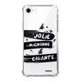 Coque iPhone 7/8/ iPhone SE 2020 anti-choc souple angles renforcés transparente Jolie Mignonne et chiante Evetane