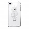 Coque iPhone 7/8/ iPhone SE 2020 anti-choc souple angles renforcés transparente Attrape reve blanc Evetane