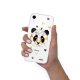 Coque iPhone Xr silicone transparente Panda Géométrique ultra resistant Protection housse Motif Ecriture Tendance Evetane