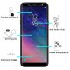 Vitre  Samsung Galaxy A6 2018 protectrice intégrale en verre trempé 