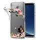 Coque Samsung Galaxy S8 silicone transparente Fée papillon fleurale ultra resistant Protection housse Motif Ecriture Tendance Evetane