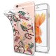 Coque iPhone 6/6S silicone transparente Serpents et fleurs ultra resistant Protection housse Motif Ecriture Tendance Evetane