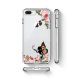 Coque iPhone 7 Plus / 8 Plus silicone transparente Fée papillon fleurale ultra resistant Protection housse Motif Ecriture Tendance Evetane