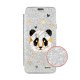 Etui Paillette Samsung Galaxy S9 Plus paillettes, Panda Géométrique