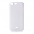 Coque rigide blanche toucher gomme pour Wiko Stairway