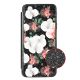 Etui Paillette Samsung Galaxy S9 paillettes noir, Orchidées