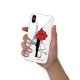 Coque iPhone X/Xs silicone transparente Amour à Paris ultra resistant Protection housse Motif Ecriture Tendance La Coque Francaise