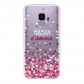 Coque Samsung Galaxy J6 2018 360 intégrale transparente Maman damour Tendance Evetane.
