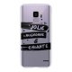Coque Samsung Galaxy J6 2018 silicone transparente Jolie Mignonne et chiante ultra resistant Protection housse Motif Ecriture Tendance Evetane