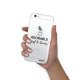Coque iPhone 6/6S rigide transparente Adorable Sauf le Lundi Dessin Evetane