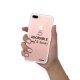 Coque iPhone 7 Plus / 8 Plus silicone transparente Adorable Sauf le Lundi ultra resistant Protection housse Motif Ecriture Tendance Evetane