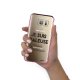 Coque Samsung Galaxy S7 Edge bumper rose gold Raleuse Mais Heureuse Ecriture Tendance et Design Evetane