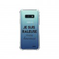 Coque Samsung Galaxy S10e anti-choc souple angles renforcés transparente Raleuse Mais Heureuse Evetane