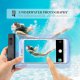 Etui waterproof smartphone avec brassard - Bleu