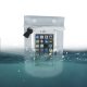 Etui smartphone waterproof universel à cordes étanche - Transparent