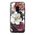 Coque en verre trempé Samsung Galaxy S9 Fleurs roses Ecriture Tendance et Design La Coque Francaise.