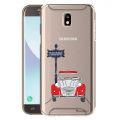 Coque Samsung Galaxy J7 2017 silicone transparente 2CV cocorico ultra resistant Protection housse Motif Ecriture Tendance La Coque Francaise