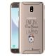 Coque Souple Samsung Galaxy J7 2017 souple transparente Heure de l'apéro Motif Ecriture Tendance La Coque Francaise