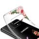 Coque Compatible avec Samsung Galaxy S10 Plus 360 intégrale transparente, Fée papillon fleurale Ecriture Tendance et Design