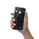 Coque Huawei P20 Lite anti-choc souple angles renforcés transparente Marbre noir Evetane