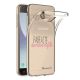 Coque Souple Samsung Galaxy J3 2017 souple transparente Parfaite de mère en fille Motif Ecriture Tendance La Coque Francaise