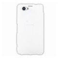 Mocca coque gel frost blanche pour Sony Xperia Z1 S