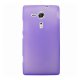 Mocca coque gel frost violette pour Sony Xperia SP
