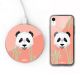 Pack : coque iPhone XR et chargeur induction en verre trempé -Panda Bambou