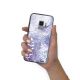 Pack : coque Samsung Galaxy S9 et chargeur induction en verre trempé -Nacre et Algues