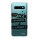 Coque Souple Samsung Galaxy S10 souple transparente Jolie Mignonne et chiante Motif Ecriture Tendance Evetane