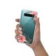 Coque Souple Samsung Galaxy S10 souple transparente Fleurs roses Motif Ecriture Tendance Evetane