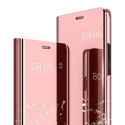 Etui folio Rose Gold S10e Easy View pour Samsung Galaxy