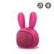 Enceinte bluetooth en forme de lapin - Rose