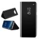 Etui folio Noir Easy View pour Samsung Galaxy S8 Plus