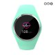 Montre connectée avec suivi d'activités compatible iOs et Android - Verte