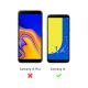 Coque Samsung Galaxy J6 2018 silicone transparente Oiseaux Marbre ultra resistant Protection housse Motif Ecriture Tendance Evetane