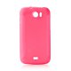 Coque TPU rose matte pour Wiko Cink King