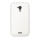 Mocca coque gel frost blanche pour Wiko Darknight