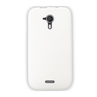 Mocca coque gel frost blanche pour Wiko Darknight