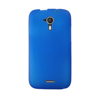 Mocca coque gel frost bleue pour Wiko Darknight