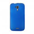 Mocca coque gel frost bleue pour Wiko Darknight
