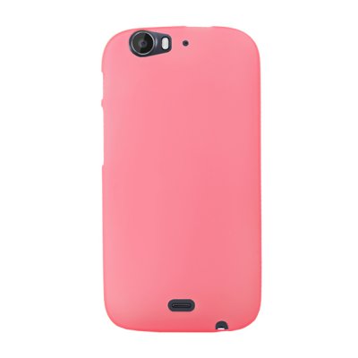 Mocca coque gel frost rose pour Wiko Darkfull