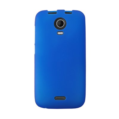 Mocca coque gel frost bleue pour Wiko Darkmoon