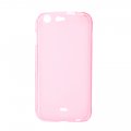 Coque TPU rose pour Wiko Stairway