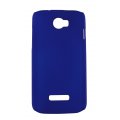 Swiss Charger coque rigide bleue pour Wiko Ozzy