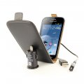 Swiss Charger Pack voiture Samsung Galaxy Trend S7560 / S Duos S7562
